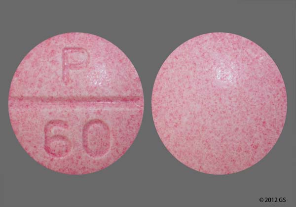 p tablet round RefillWise  Propranolol Hydrochloride  (Tablet)